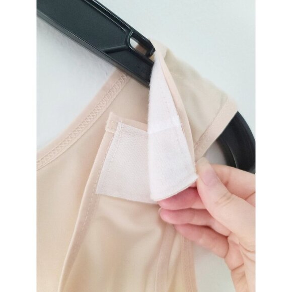 Isavela Cardiac Breast Chest Implant Surgery No Cups Compression Bra Zipper M - Picture 7 of 10